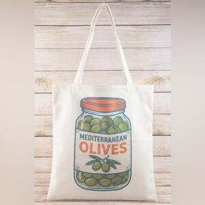 Mediterranean Olives Tote Bag
